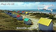 Les cabines de Gouville sur mer (50 Manche)