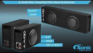 JL Audio MicroSub Ported Loaded Subwoofer Enclosures | Product Overview