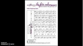 Flute Fingering Chart User Guide