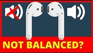 One AirPod Louder? How To Restore Full Balanced Audio | Handy Hudsonite