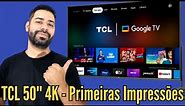 TV TCL 50'' 4K [50P635] - REVIEW COMPLETO
