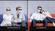 LG vs Samsung: 3D TV Screentest #6 - Head Position