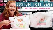 How to Make Sublimation Tote Bags (with tips and tricks!)