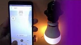 How To Setup Philips Smart Led Bulb | Philips smart WiFi Led Bulb Setup With Wiz App #philips