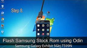 How to Samsung Galaxy Exhibit SGH-T599N Firmware Update (Fix ROM)