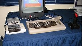 The Commodore 64 (as seen in Terry Stewart's computer collection)