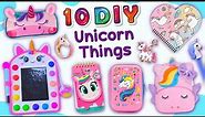 10 UNICORN THINGS - Unicorn School Supplies - Fidget Crafts and more…