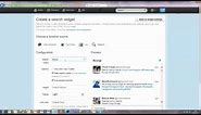 How To... Add a Twitter Feed to a Moodle course page