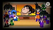 DBS characters react to Goku Black Other Origin ft Kid Gohan