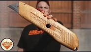 Carving a Giant Utility Knife (entirely out of wood)