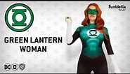 🔋Green Lantern Costume for Women By Funidelia - Officially licensed Warner Bros