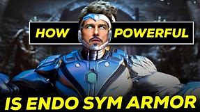 How Powerful is ENDO-SYM Armor? Most Powerful IRONMAN ARMOR! | Super India