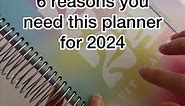 Keep your 2024 to-do’s in check. What’s one goal you have for the new year? #planner #planner2024 #newyear #newyear2024 | POPFLEX Active