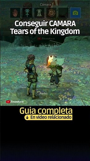 ¡Cómo conseguir la CÁMARA en Tears of the Kingdom! 📸 Zelda TOTK