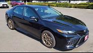 2023 Toyota Camry SE Nightshade AWD in Midnight Black Metallic