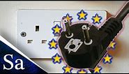How to use European plugs in the UK safely, and European to UK Adaptors explained. A Beginners Guide