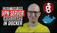 Create your own VPN server with WireGuard in Docker