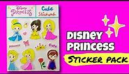 DISNEY PRINCESS STICKERS 😍 *diy handmade stickers