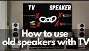 How to Connect your Old Speakers/ Stereo Systems with the New TVs| Digital to Analog Converter