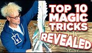10 EASY Magic Tricks To IMPRESS Your Friends REVEALED!