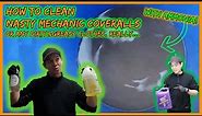 How to Clean Dirty & Greasy Coveralls (Mechanics Clothes) Using AMMONIA