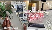 iPhone XR unboxing in 2023 black 256+ accessories (aesthetic asmr)+ customisation and setup
