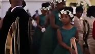 Watch this video where five pretty girls in nice green dresses walk down the aisle at The Wright's wedding. This was indeed a beautiful moment from the ceremony. DM me if you would like me to capture your memories from your big day. #charlestonweddingphotographer #charlotteweddingphotographer #weddingphotographer #flowergirl #weddingdresses #weddingreels | Frozen Time Photography