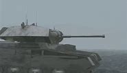 TANQUE Crusader se enfrenta contra un robot alienígena #fyp #amazingvideo #shorts #sea | TheHistoty