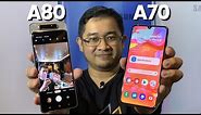 Galaxy A70 & A80: Samsung's new large screen smartphones