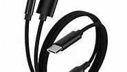 sunshot USB-C to 3.5mm Audio Aux Jack USB Charging Cable, USB Type-C to 3.5mm Headphone Stereo Cord Compatible with iPhone 15 Pro Max Plus, iPad Pro, Galaxy S23 S22 S21 S20 Ultra, Pixel, etc. 4ft