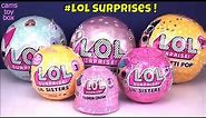 LOL Surprise DOLLS Series 1 3 4 Confetti POP Glam Glitter LIL Sisters EYE SPY Unboxing TOYS