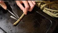 Cutting and Sealing a Nylon Rope