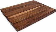 John Boos Boos Block R-Board Series Large Reversible Wood Cutting Board, 1.5-Inch Thickness, 24" x 18" x 1 1/2", Walnut