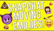 Snapchat Update v9.28.0.0 - How to Use 3D Stickers on Snapchat (Moving Emojis)