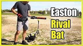 Easton Rival Slow Pitch Softball Bat Review (100% Aluminum Bat)