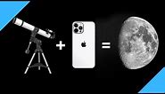 This is the best way to photograph the moon with iphone.