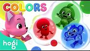 Pop The Bubbles! 🫧 Learn Colors with Colorful Bubbles | Colors Songs | Kids Learn Colors | Hogi