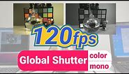 120 fps GLOBAL SHUTTER cameras? USB or MIPI? Color or Mono? These cameras surprised me!
