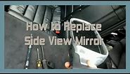 How to Replace Side View Mirror - Audi Allroad A6 C5 2001-2005