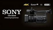 Sony Pro | Sony HXR-NX200 Full HD 4K Camcorder | Unboxing Experience | First Look | Video Sample