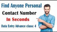 How to Find Someone's Phone Number Online | Free Phone Number Lookup by Name