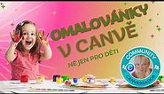 Jak vytvořit omalovánky v Canvě, které si vaše děti zamilují 😍 #canvassador #canva