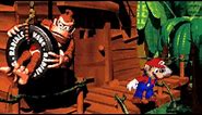 Super Mario in Donkey Kong Country 1 (SNES). ᴴᴰ