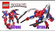 Upgrading LEGO Spider-Man Mech Set (Viewers' Ideas)- Detailed Build