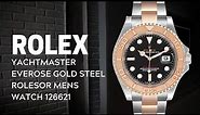 Rolex Yachtmaster Everose Gold Steel Rolesor Mens Watch 126621 Review | SwissWatchExpo