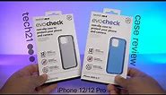 iPhone 12 / 12 Pro Tech 21 Evo Check Cases (Smokey Black & Classic Blue)
