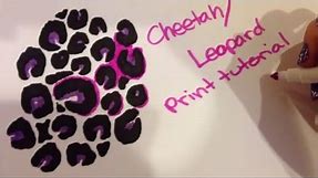 Drawing Leopard Print Tutorial