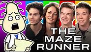 THE MAZE RUNNER Cast Interview!! (w/ Thomas, Kaya, Dylan & Will)
