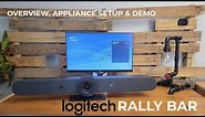 Logitech Rally Bar - Overview, Appliance Setup & Demo