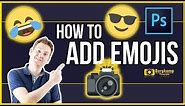 How to add Emojis using emojione Photoshop